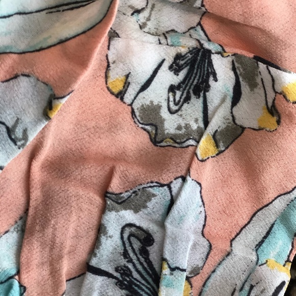 MINK PINK Palm Springs Tie Front Crop Top SIZE XS - Picture 5 of 6